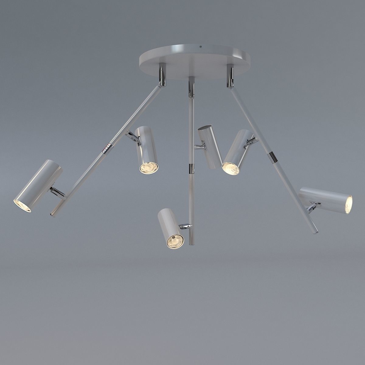 Ceiling lamp  Roma 3D model_7