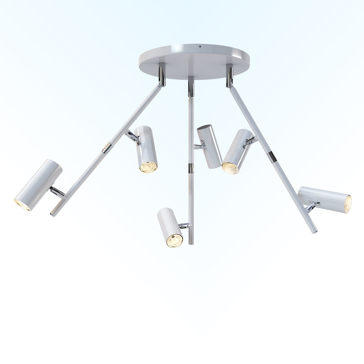 Ceiling lamp  Roma 3D model_6