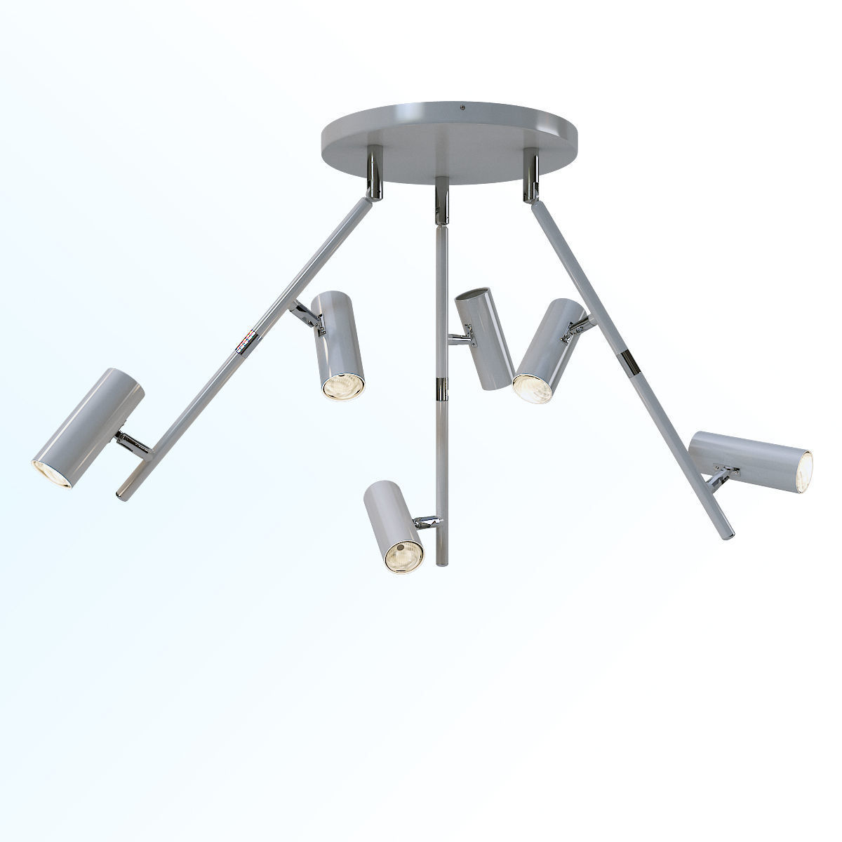 Ceiling lamp  Roma 3D model_8