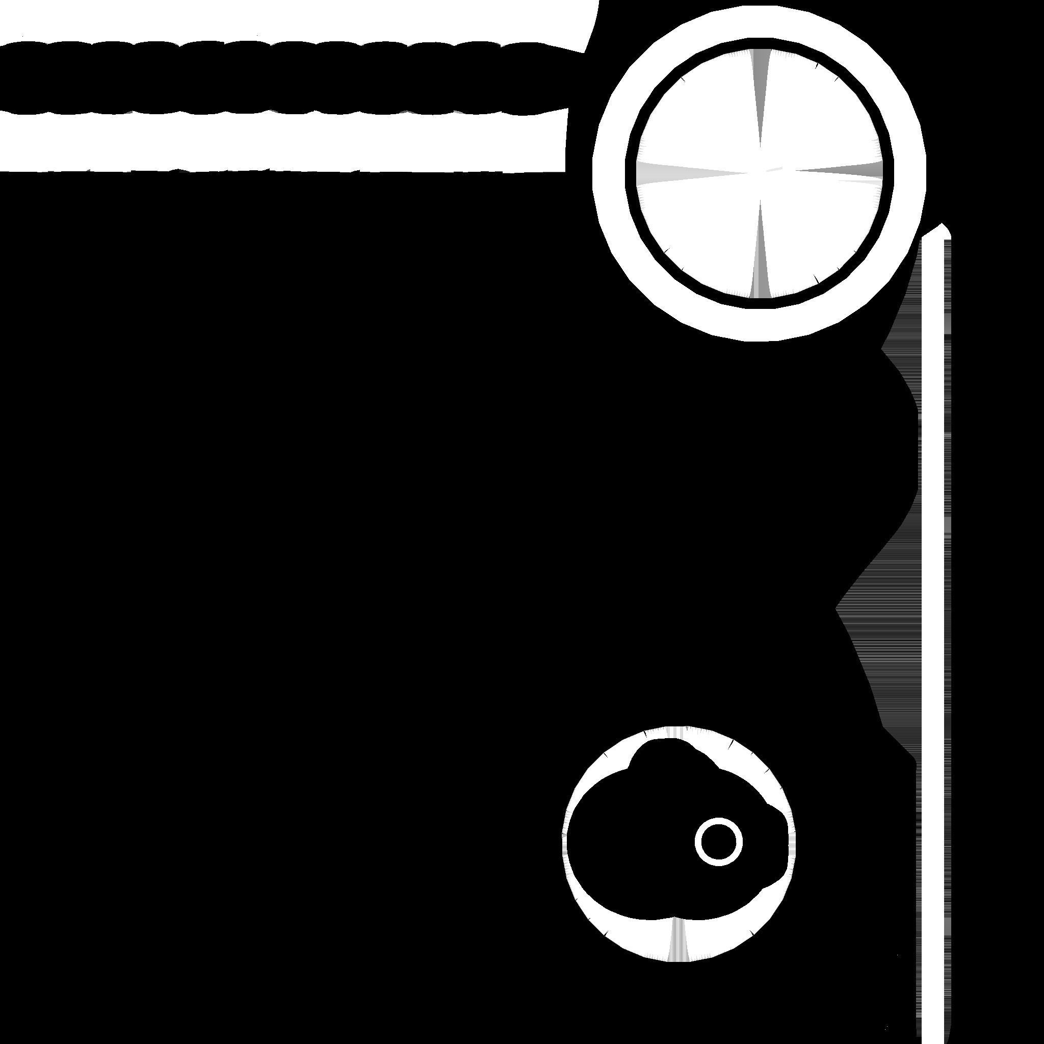 Pirate Ship Wheel 07 - Clear Wood - Helm Interior Parts Low-poly 3D model_18