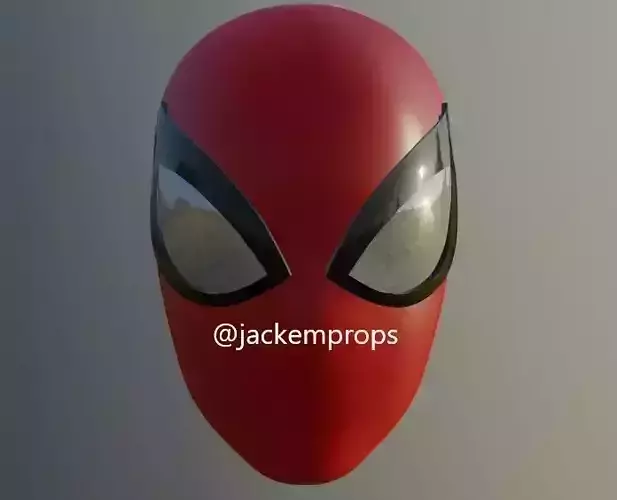 Ps4 Classic Spiderman Faceshell 3d file