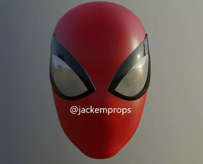 Ps4 Classic Spiderman Faceshell 3d file 3D print model