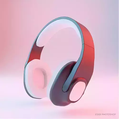 Headphone 3D model headphones Free 3D model