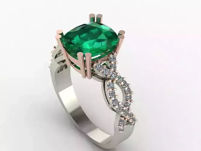 solitare style ring for wedding and engament ring