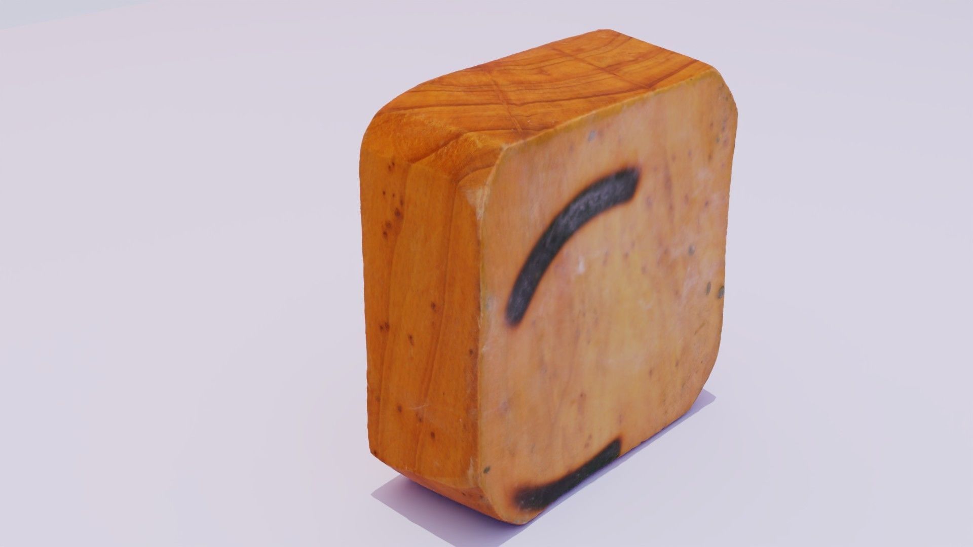 Ashtray wood high-poly 3D model_5