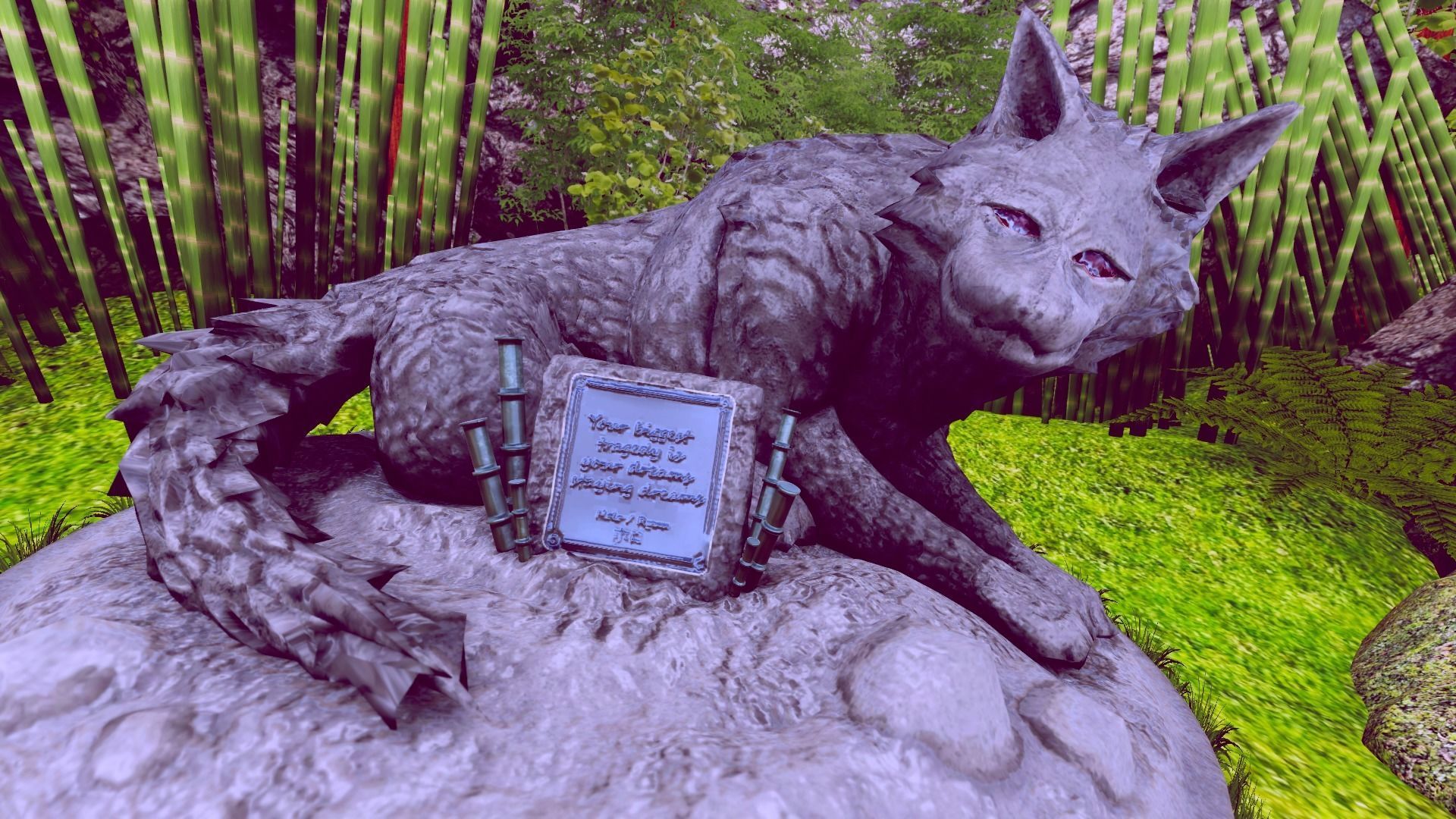 Samurai Sleeping Den Scene Low-poly 3D model_21