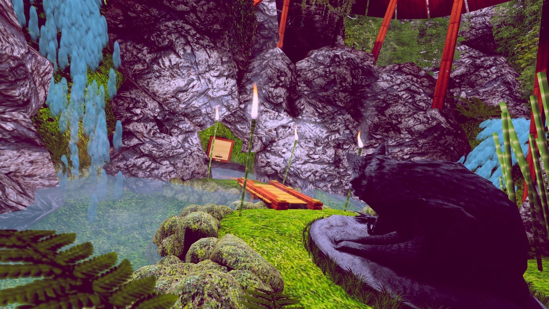 Samurai Sleeping Den Scene Low-poly 3D model_20