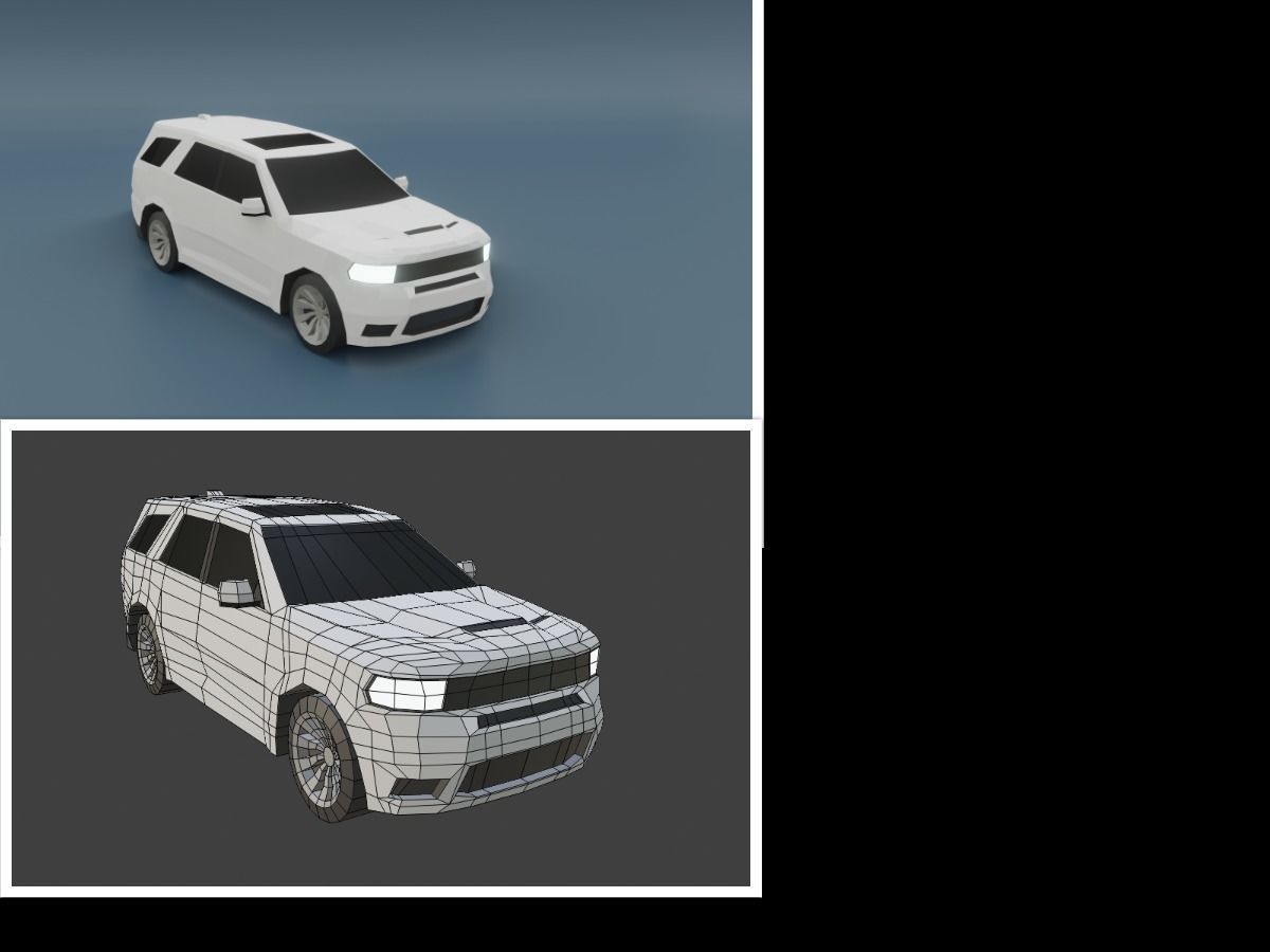 collection of 50 low poly cars 3D models Low-poly 3D model_18