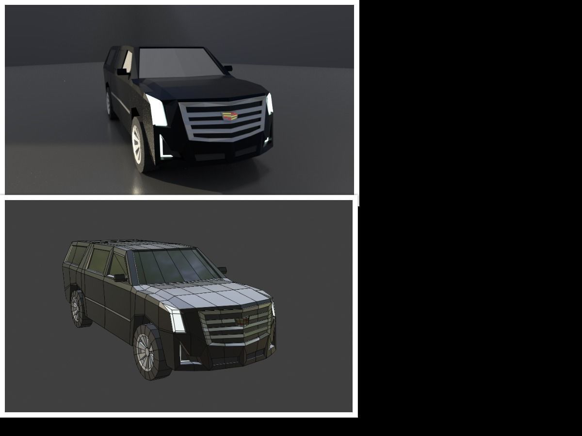 collection of 50 low poly cars 3D models Low-poly 3D model_30