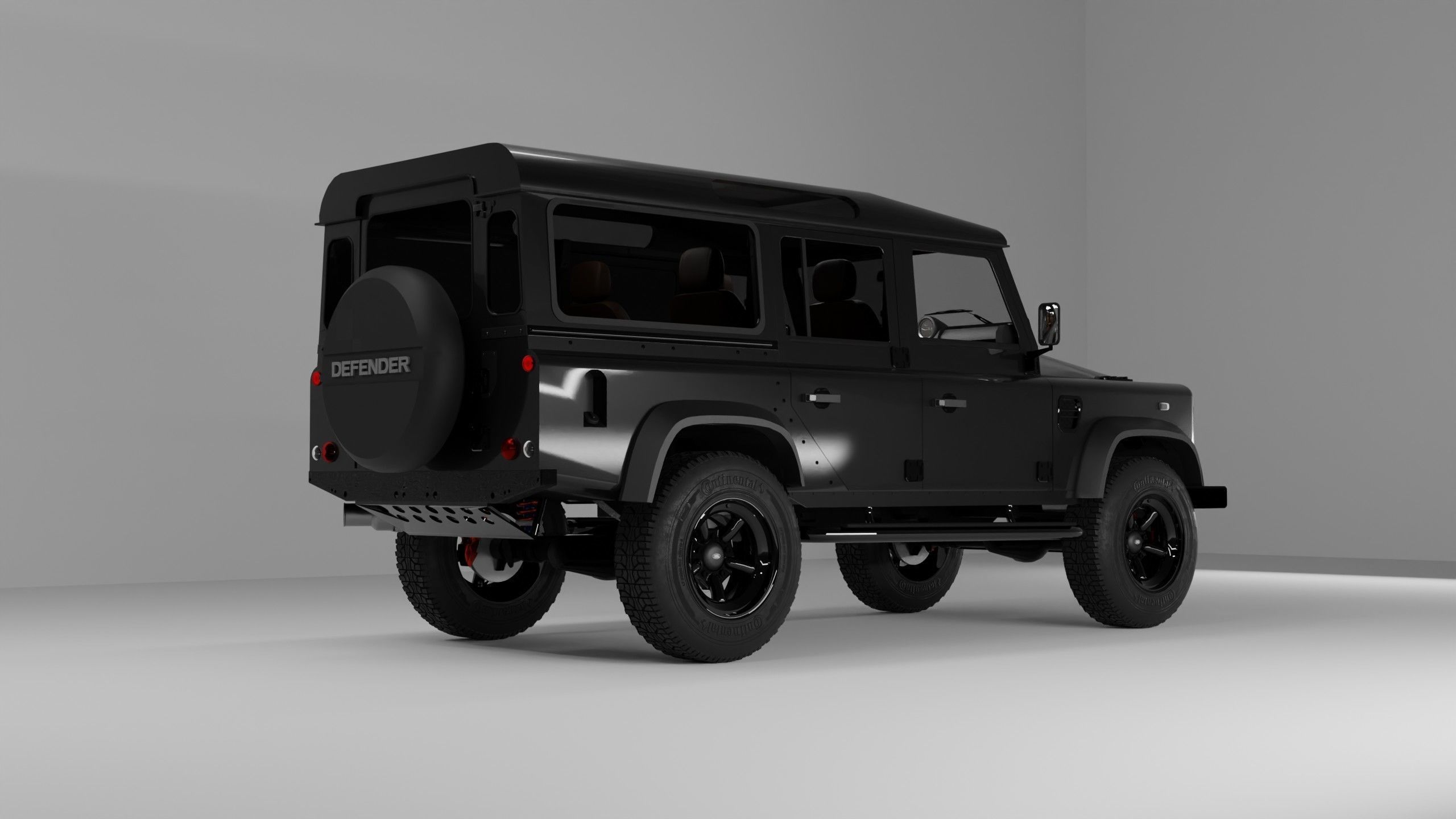 Land Rover Defender 3D model_5