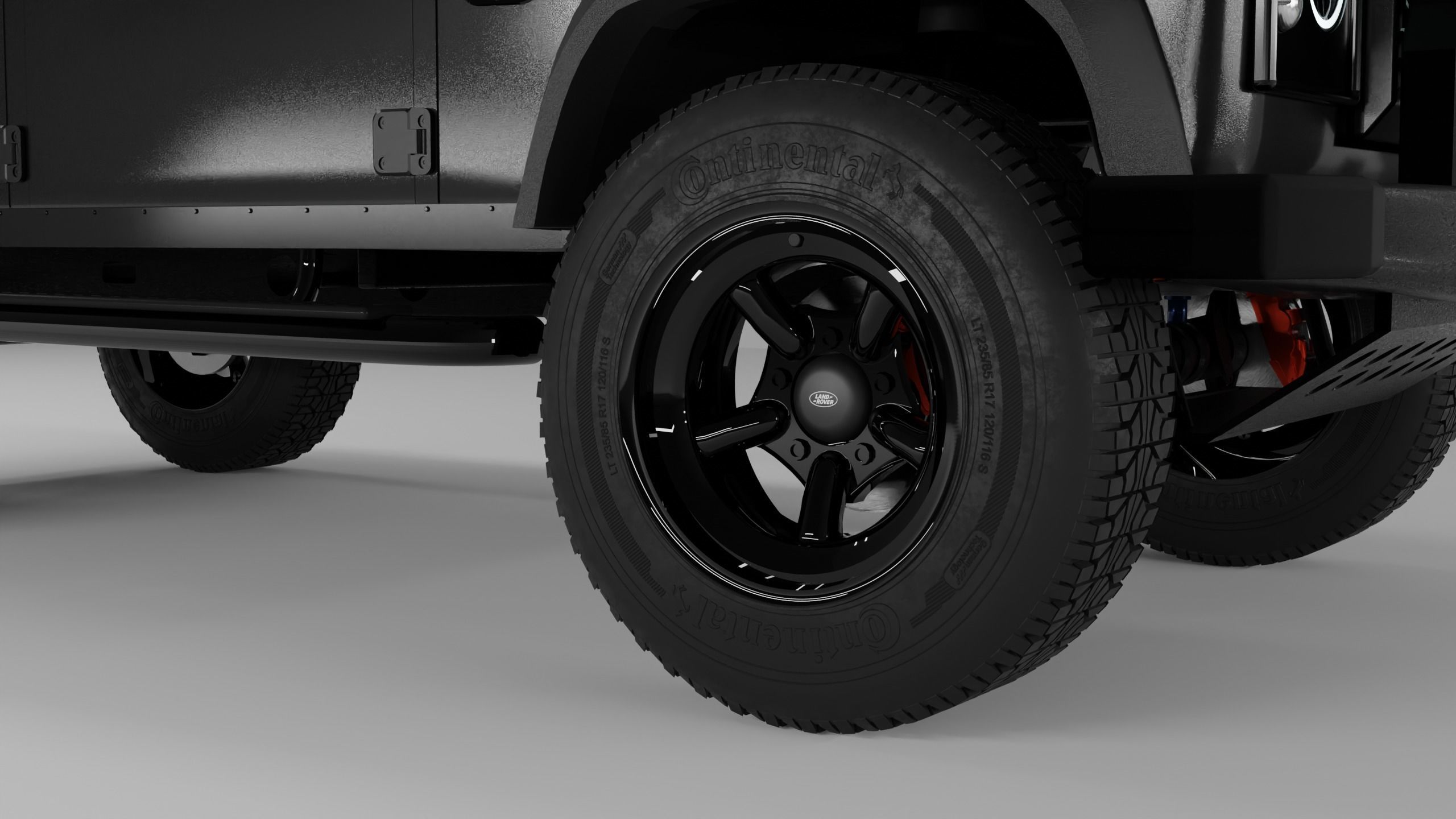Land Rover Defender 3D model_1