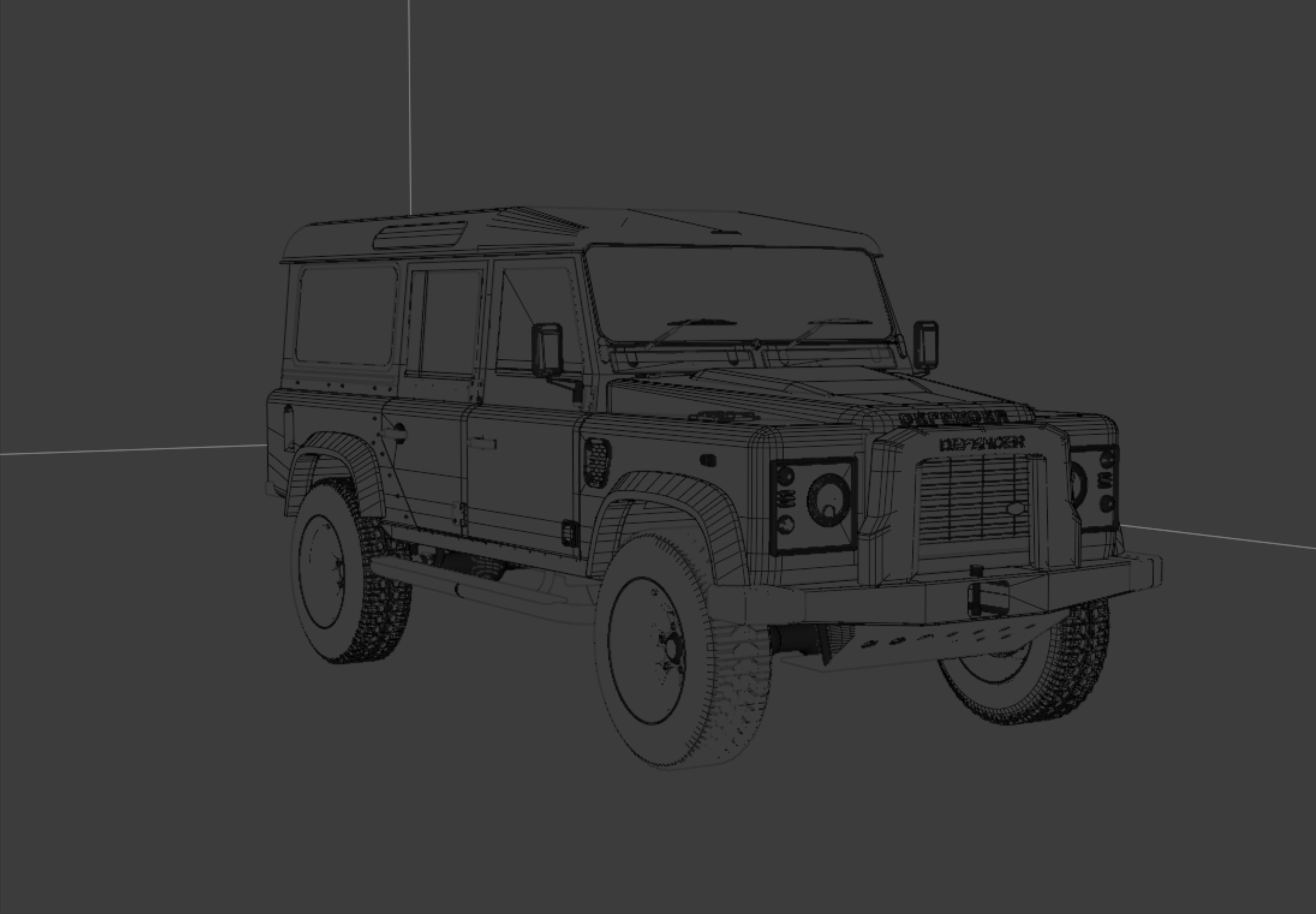 Land Rover Defender 3D model_6
