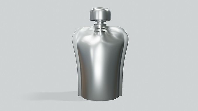Drink Spout Pouch Mock Up  3D model 3