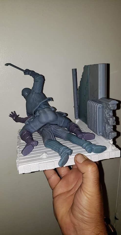 Red Hood vs Joker 3D print model_7