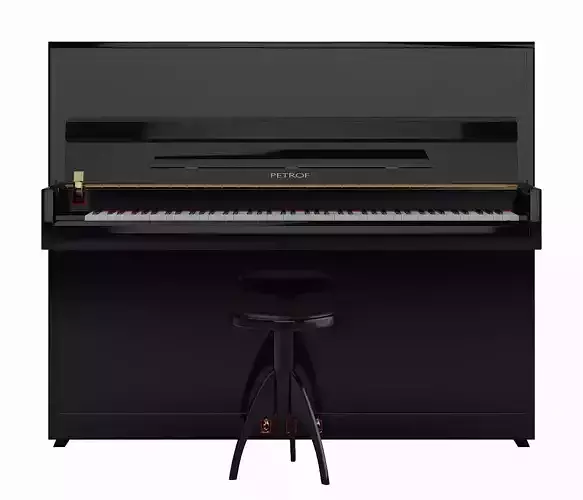 Piano PETROF P 118 S1 Piano chair Discacciati