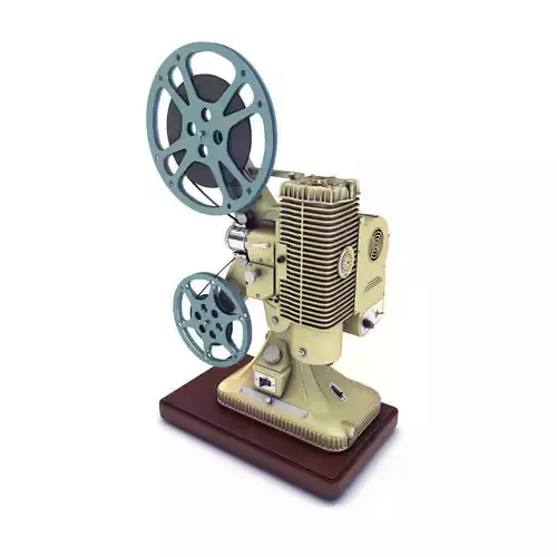 Old 8mm projector Vray