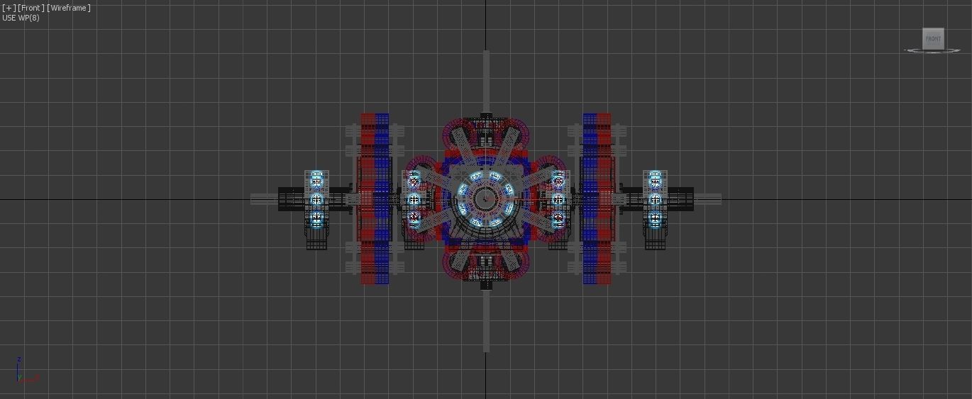 6D Suspended Inverted Magnetic Coupling - Concept 3D model_26