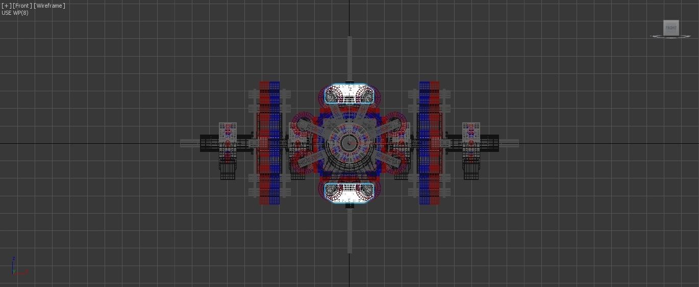 6D Suspended Inverted Magnetic Coupling - Concept 3D model_22