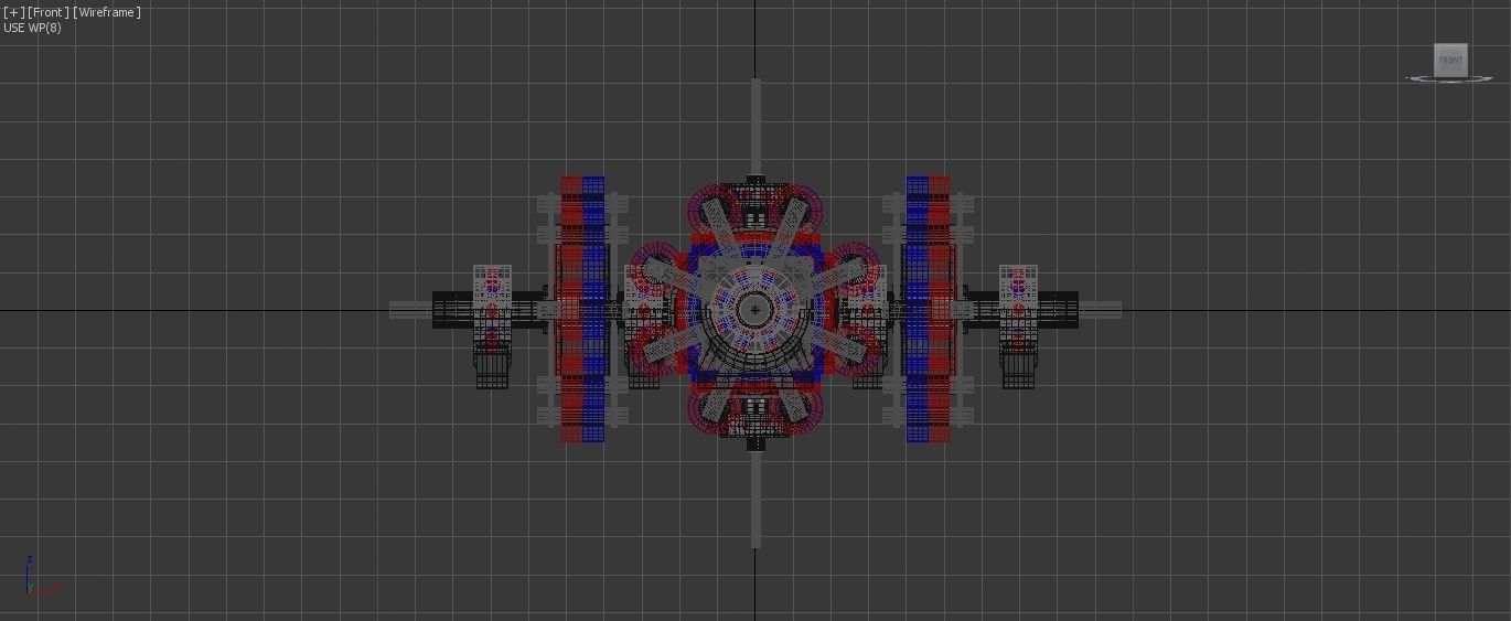 6D Suspended Inverted Magnetic Coupling - Concept 3D model_19