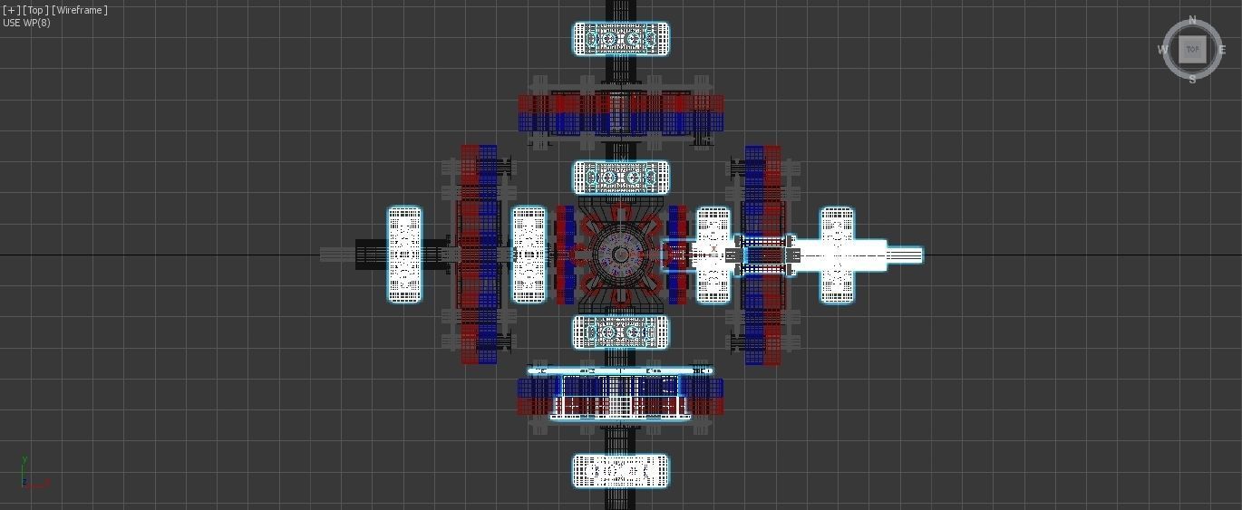 6D Suspended Inverted Magnetic Coupling - Concept 3D model_28