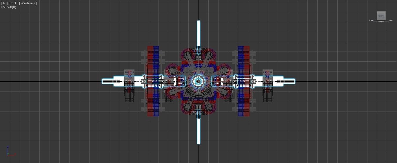 6D Suspended Inverted Magnetic Coupling - Concept 3D model_25
