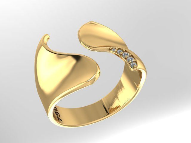 ring fashion 3D print model_3
