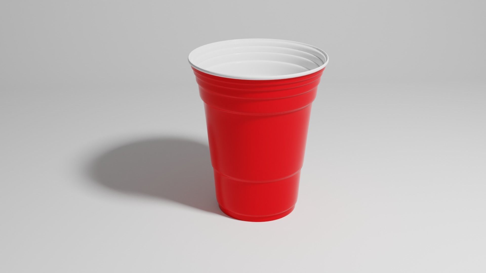 Red Solo Cup 3D model_1