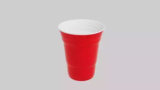 Red Solo Cup 3D model
