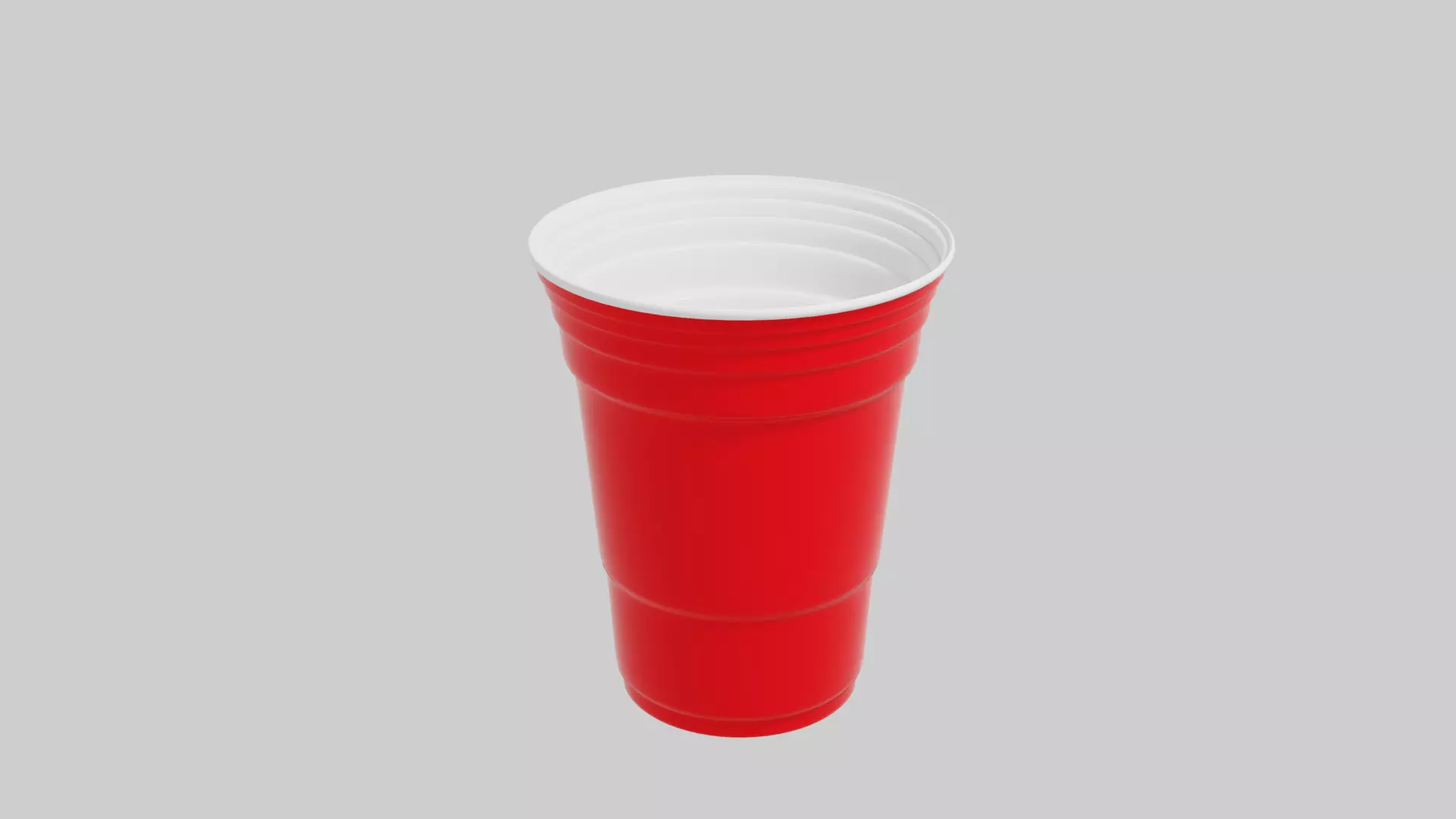 Red Solo Cup 3D model_0