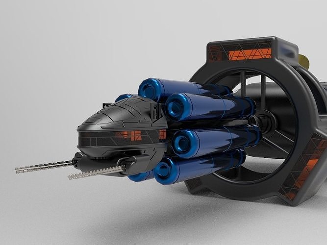Spaceship design  3D print model