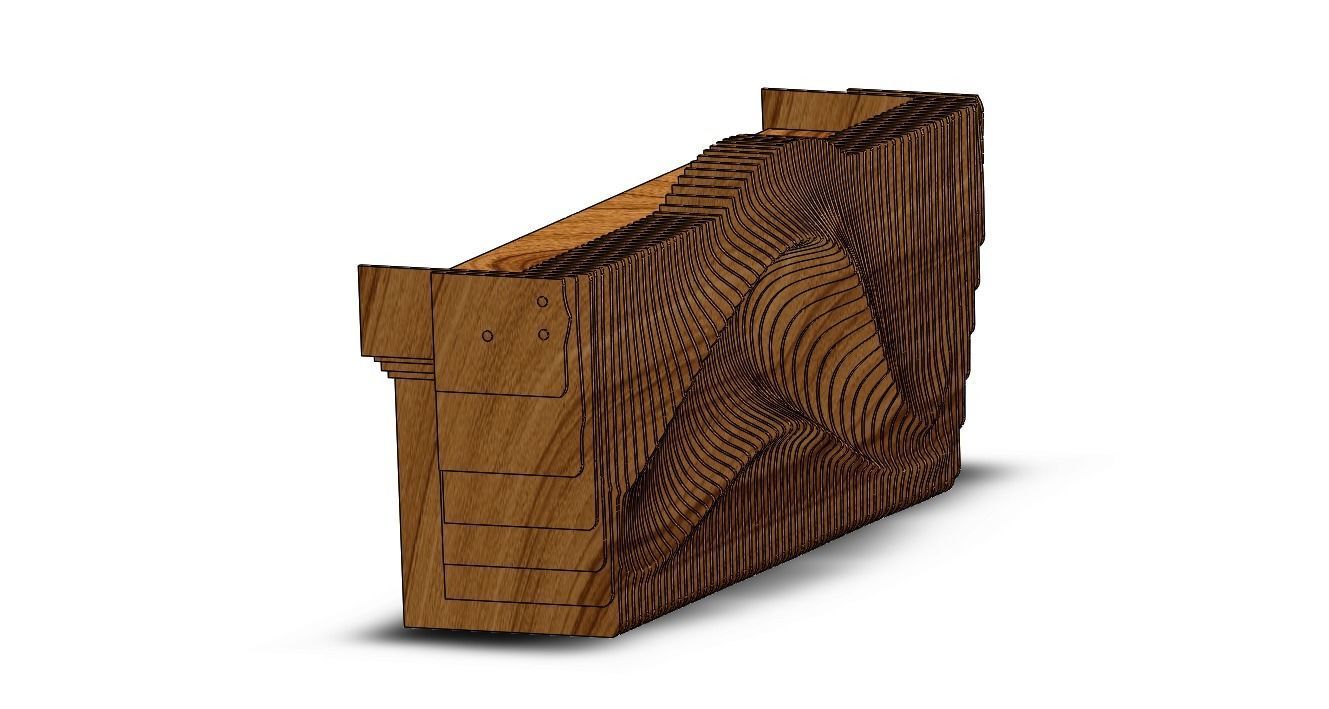 Parametric Reception III 3D model_9