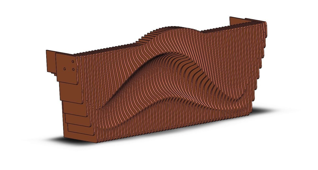 Parametric Reception III 3D model_7