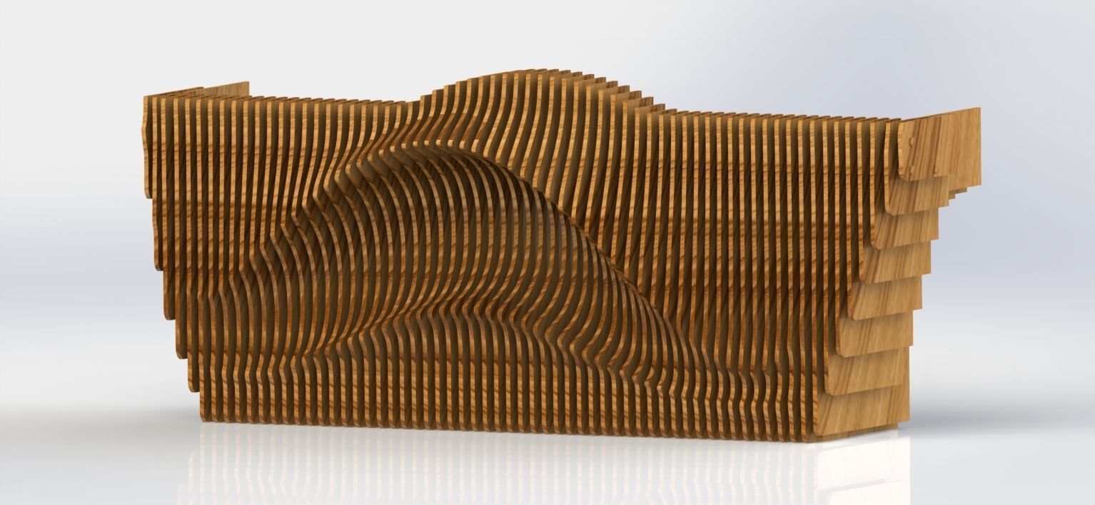 Parametric Reception III 3D model_3