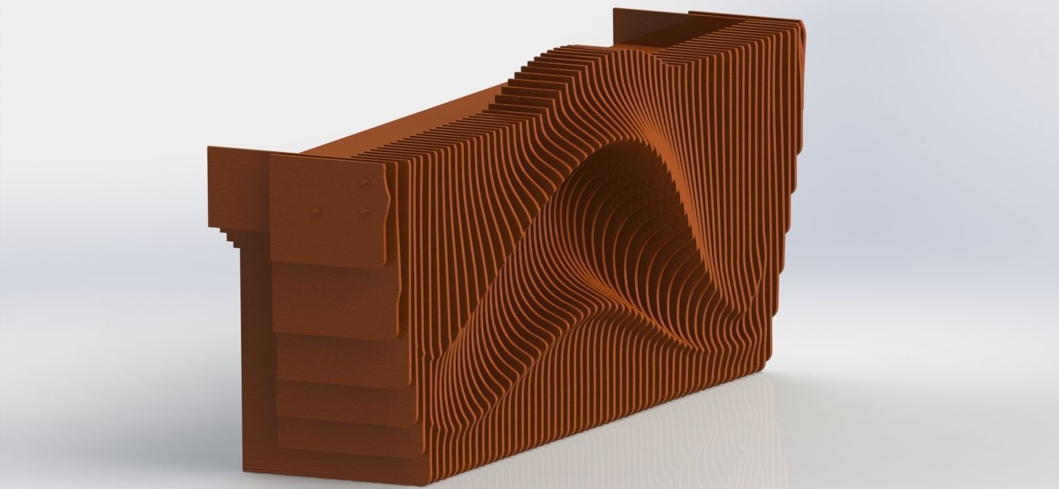 Parametric Reception III 3D model_10