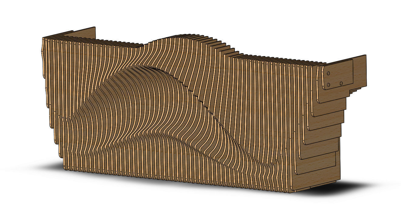 Parametric Reception III 3D model_4