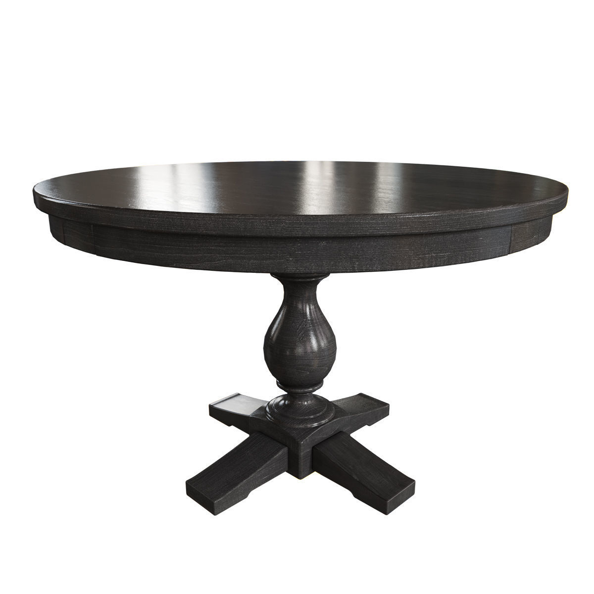 Lehome T268 Round Dining Table 3D model_1