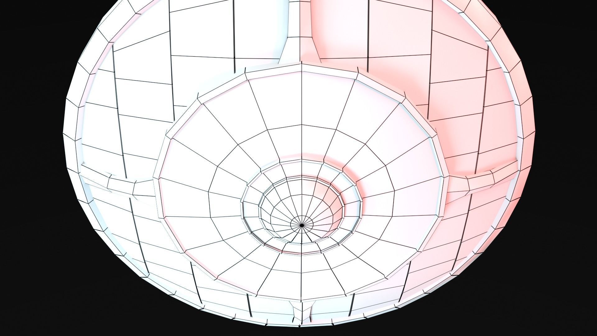 Low Poly War Shield Low-poly 3D model_31