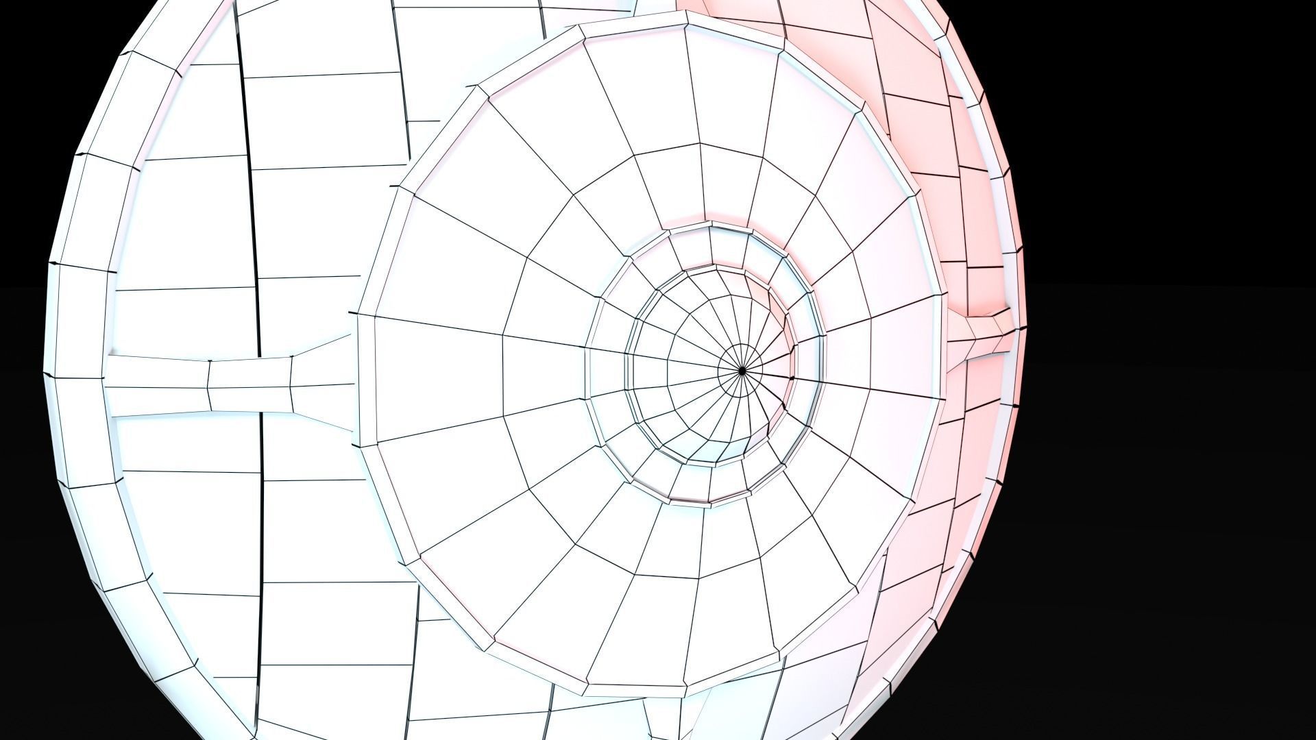 Low Poly War Shield Low-poly 3D model_30