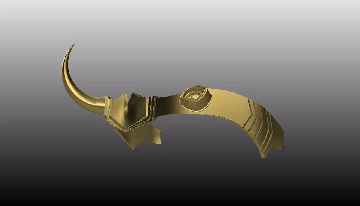 Lady Loki Sylvie Crown Headpiece v2 Loki Series 3D print model_0