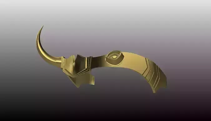 Lady Loki Sylvie Crown Headpiece v2 Loki Series  3D print model