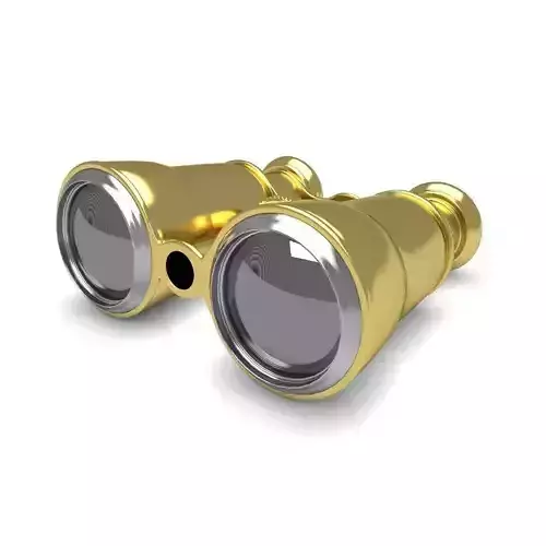 Opera Gold Glasses