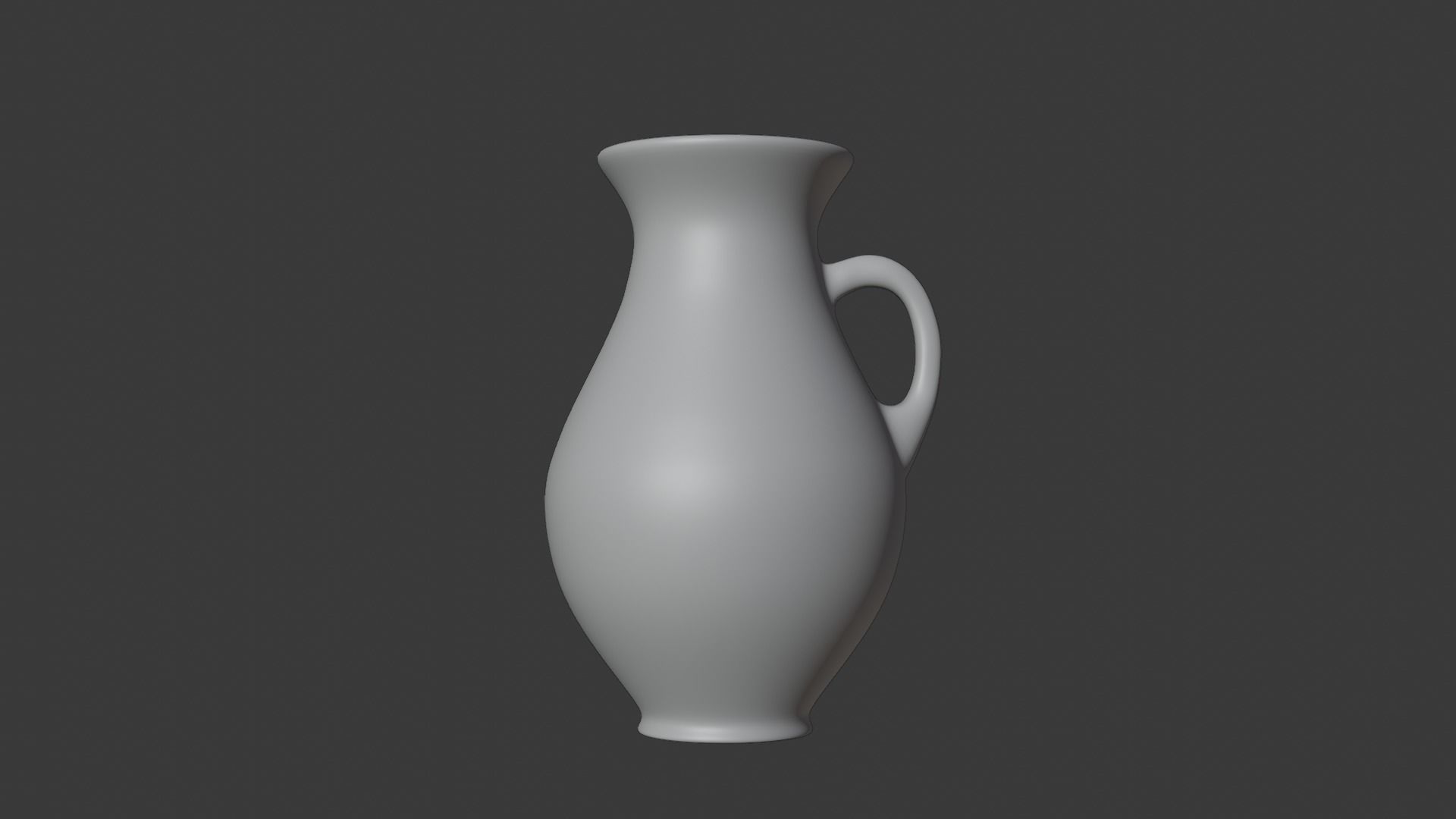 Vase and mugs set 3D model_5