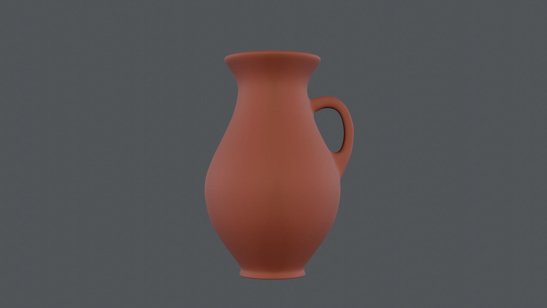 Vase and mugs set 3D model_6