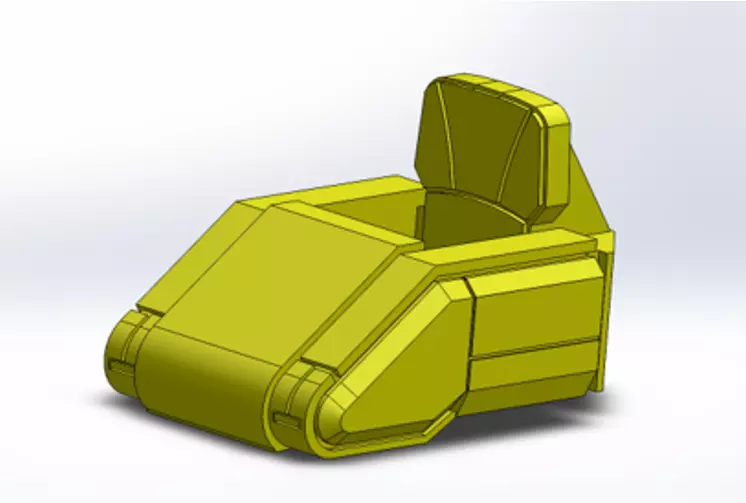 Professor Xavier Hover Chair STL  3D print model_0