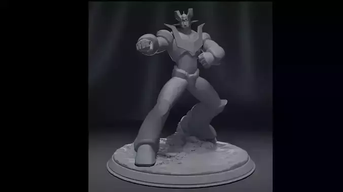 MAZINGER -Z colorful robot 3D print model