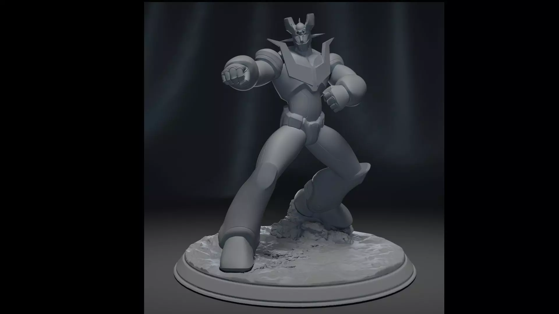 MAZINGER -Z colorful robot 3D print model_0