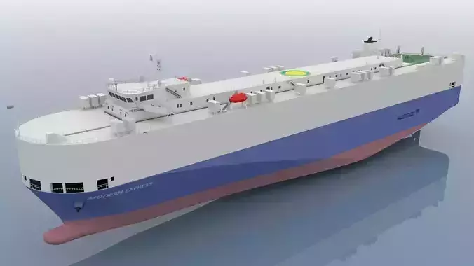 MV Modern Express 3D model