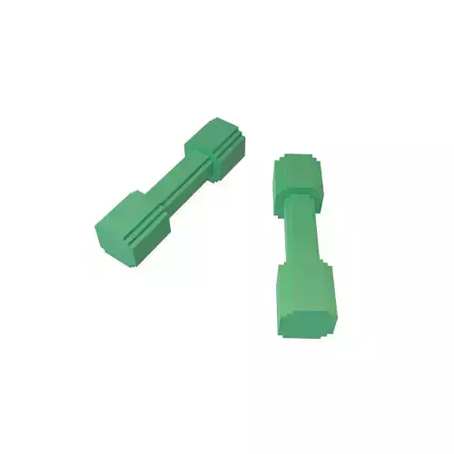 Voxel Style DumbBell v1 006