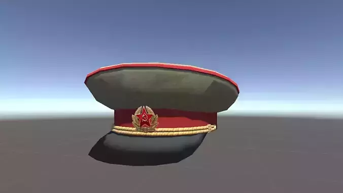 1981 Soviet Army visor cap