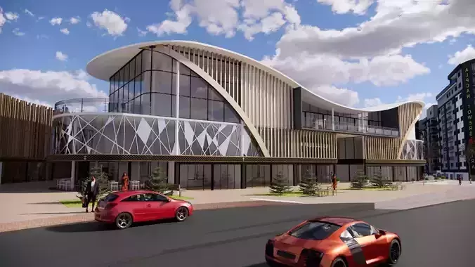 Shopping Mall 3D model